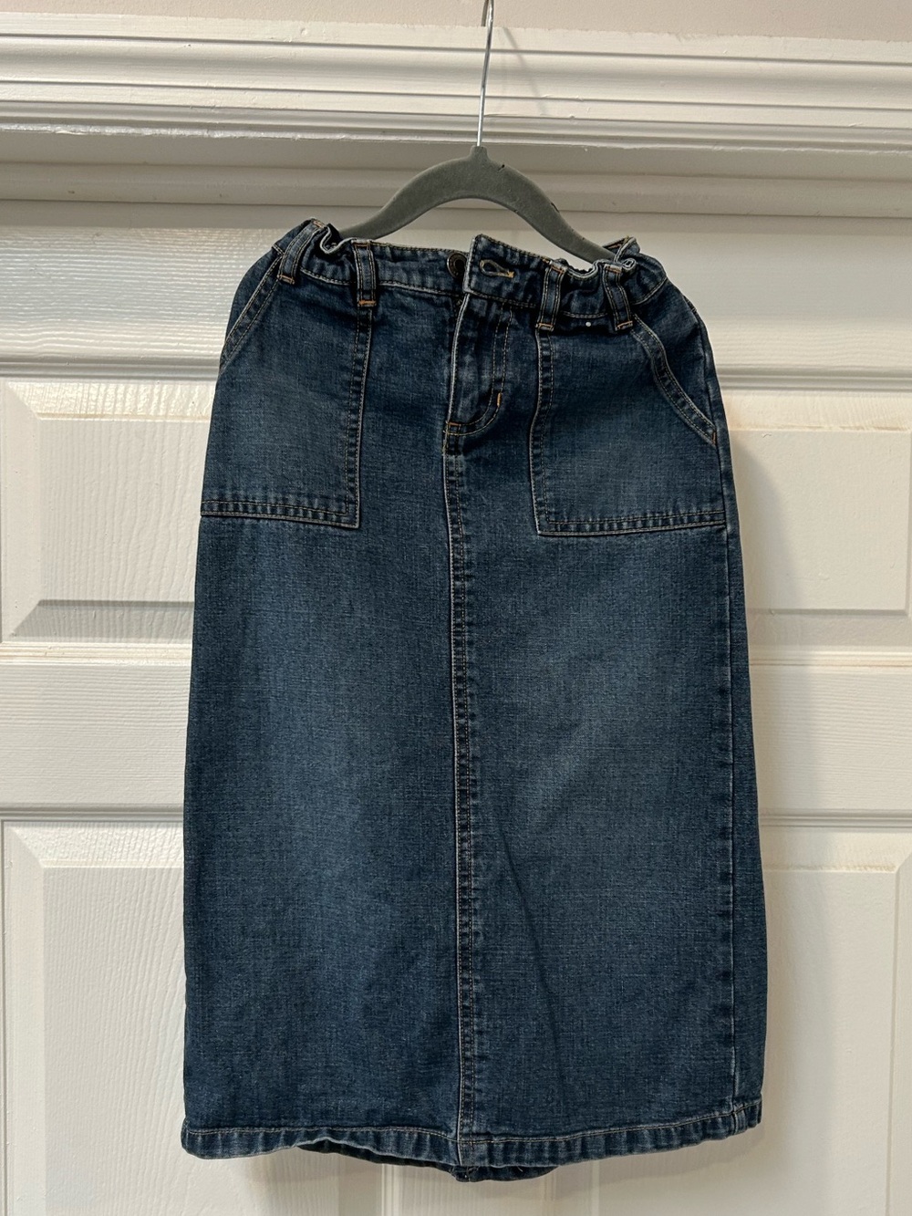 Old Navy Kid’s Midi Denim Skirt Size 7